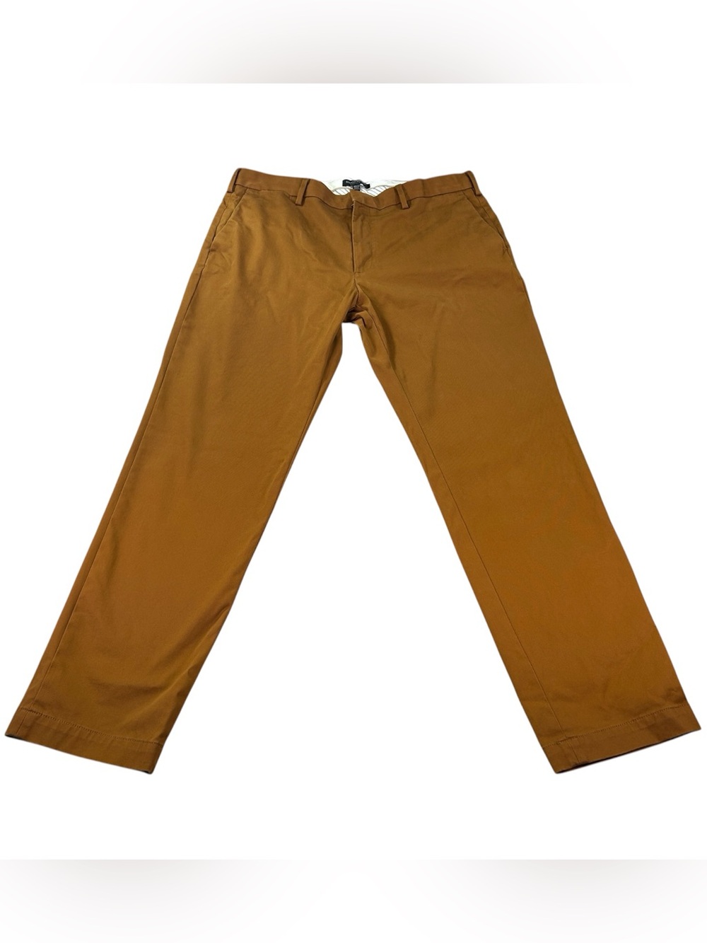 Banana Republic Aiden Slim Chino Men’s 38x32 Monks Robe Brown Stretch Pants